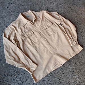 ハンドステッチ ボックスシャツ used [304055]