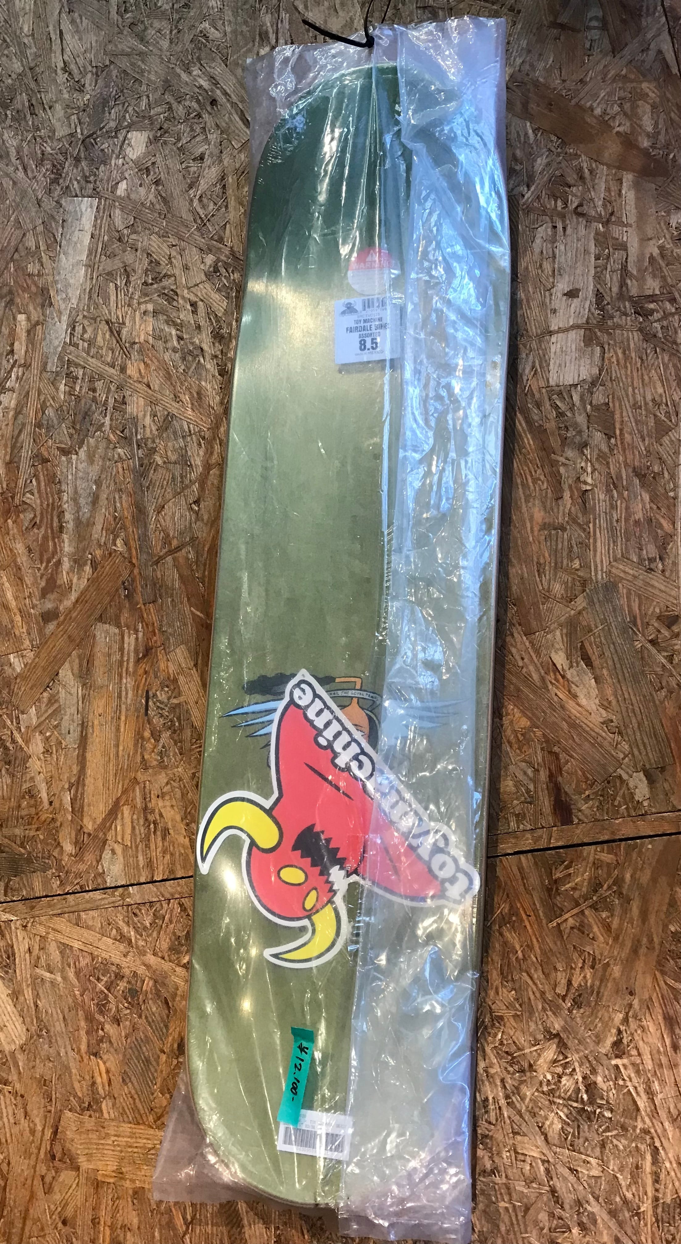 FAIRDALE × TOY MACHINE SKATE DECK 8.5