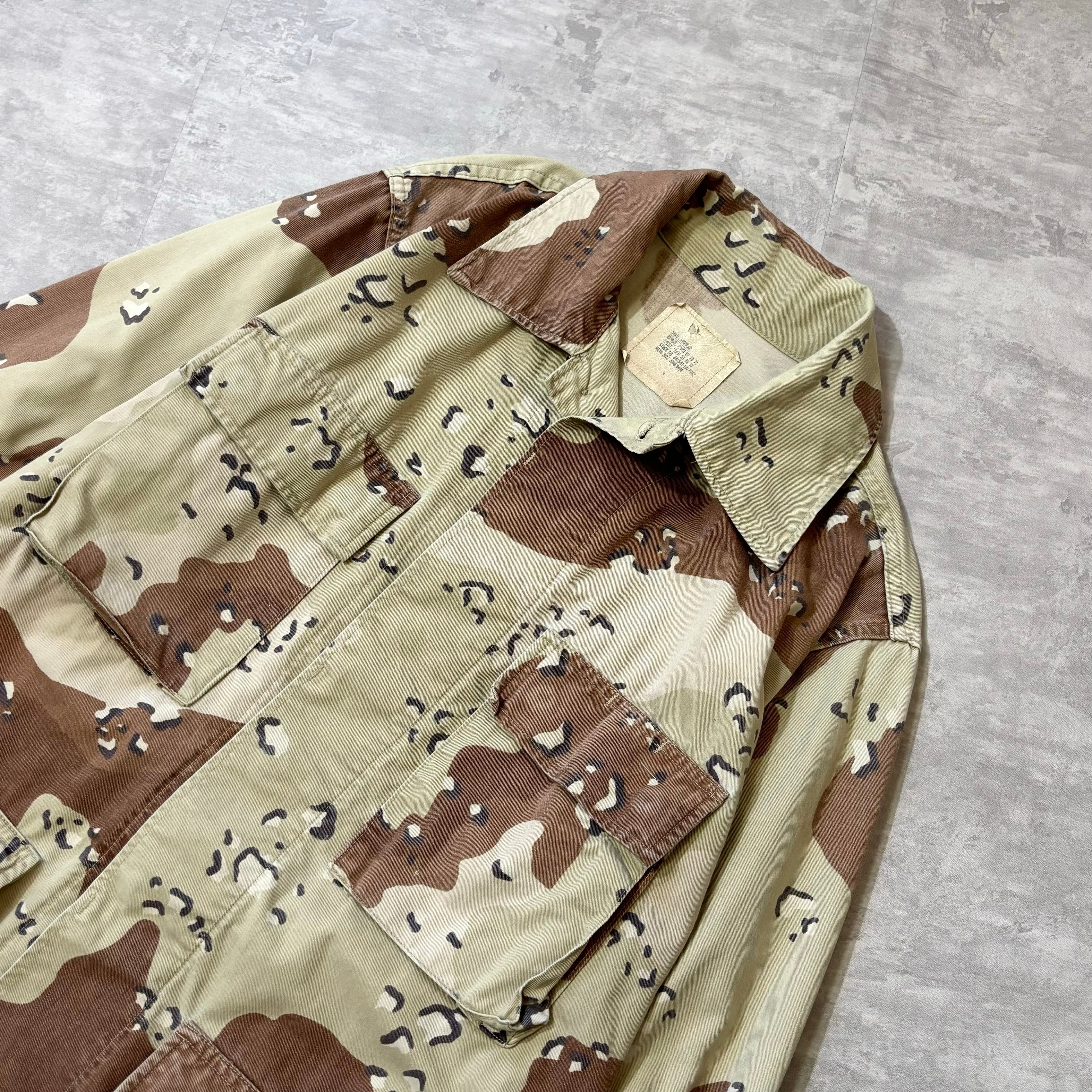 90s USMC デザートカモ BDUジャケット チョコチップ 米軍実物 | online