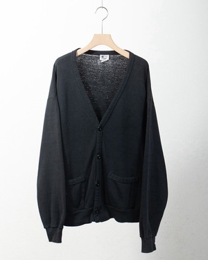 good faded sweat cardigan