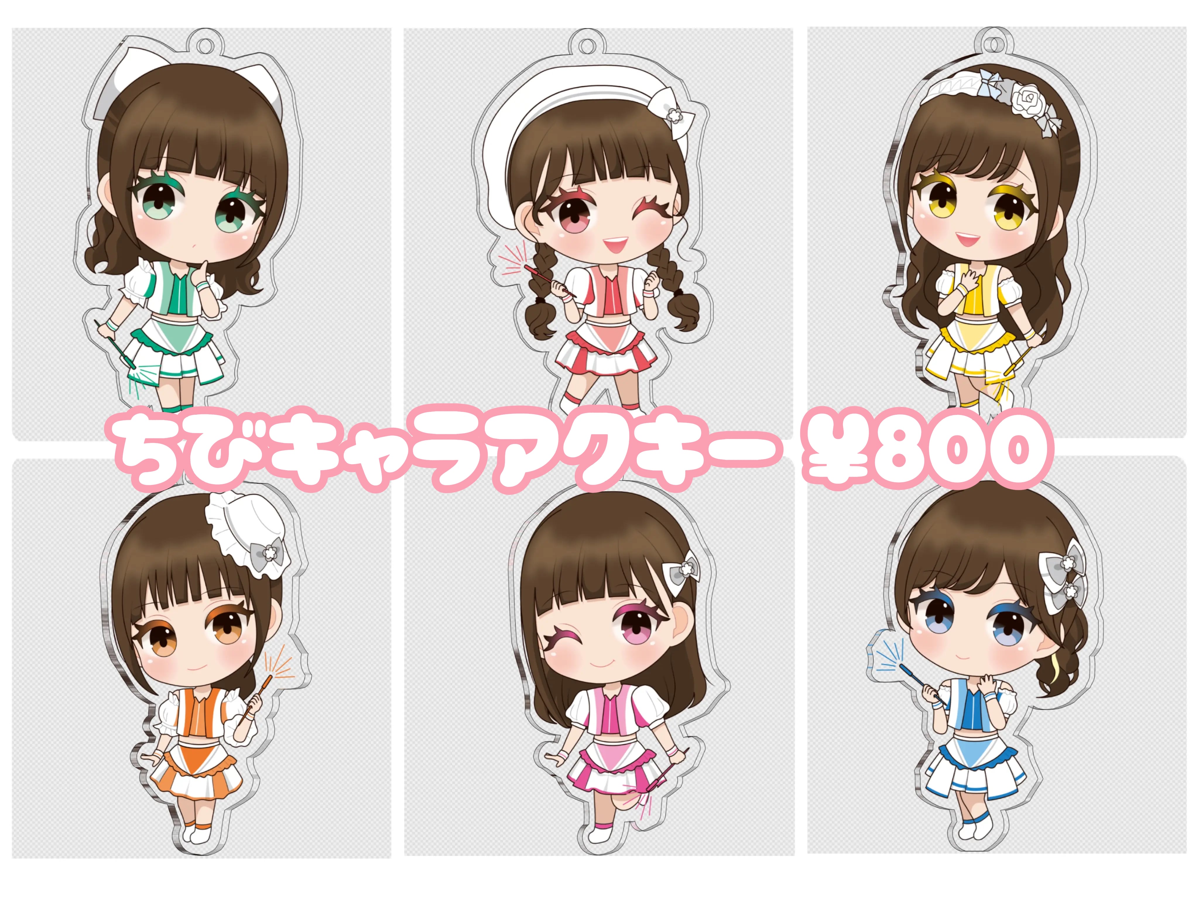 JAPANARIZM ちびキャラアクキー