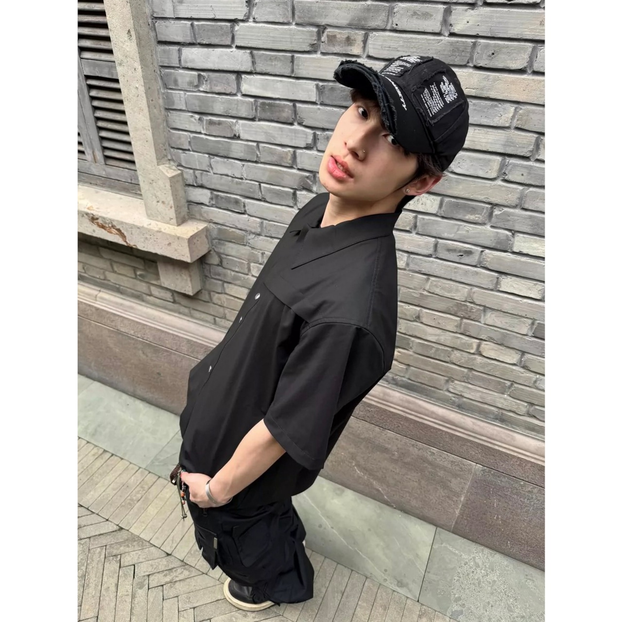 2色刺繍 キャップ G157