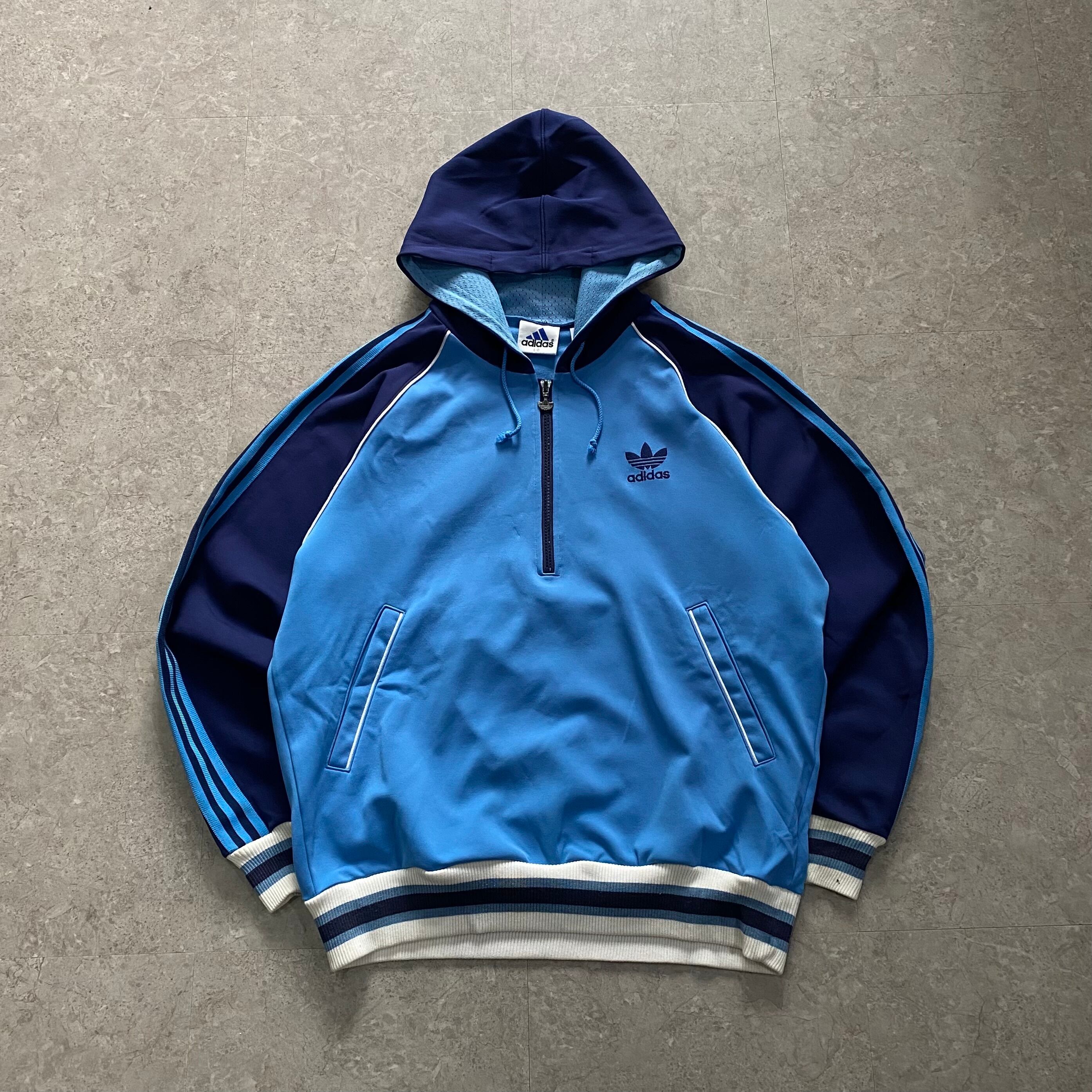 90s adidas half zip hoodie【仙台店】