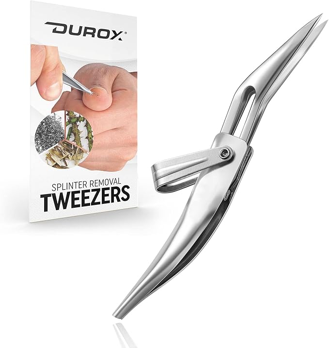DUROX トゲ抜きピンセット, 棘抜き・刺抜き専用, キーホルダー付き
