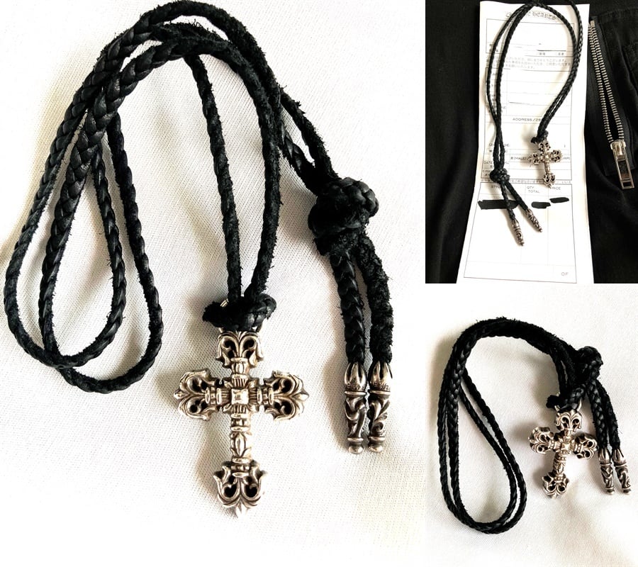 クロムハーツ フィリグリークロス ネックレス クロムハーツ ( CHROME HEARTS ) 2 クロスボール 20インチ（約