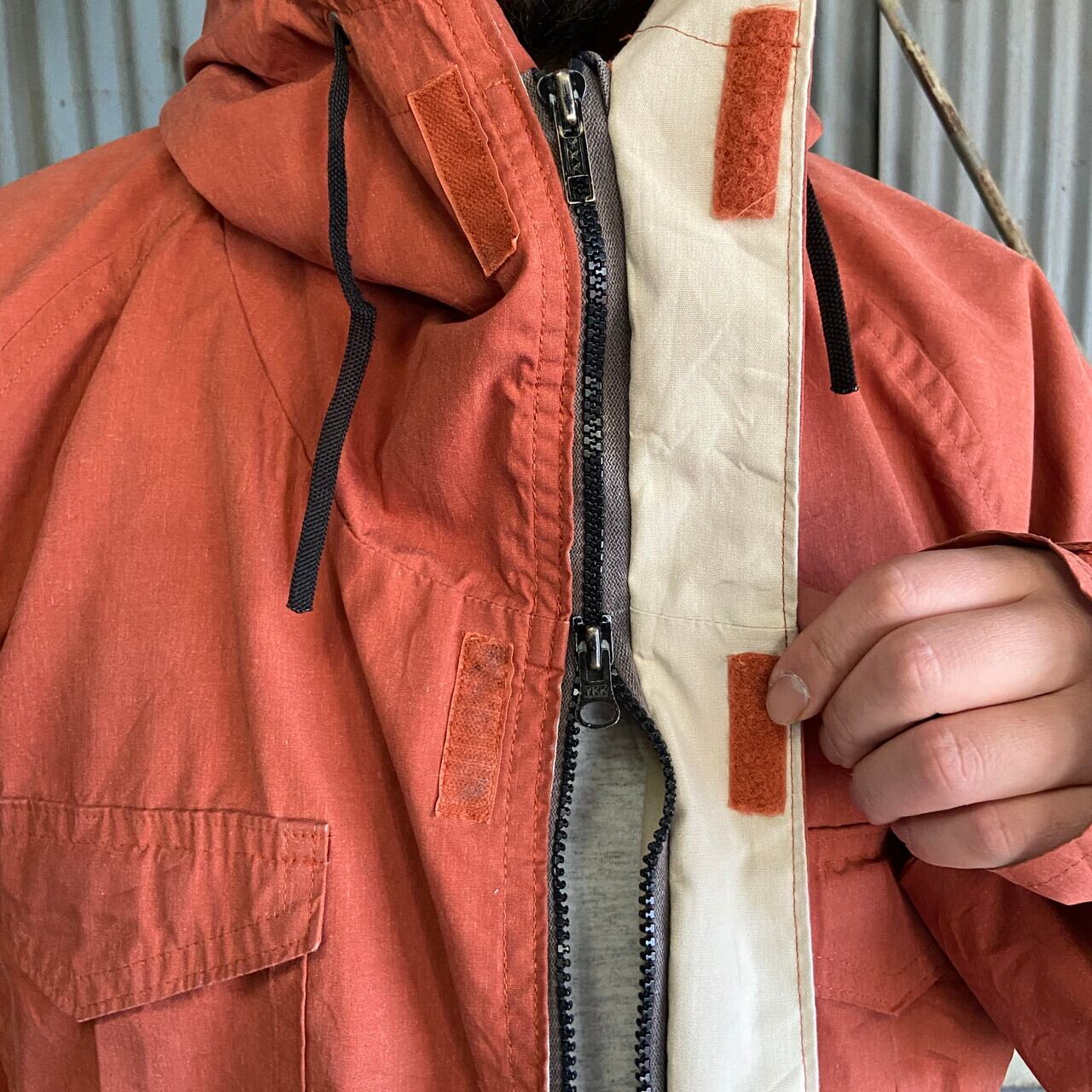 70年代 Frostline コットン×ナイロン マップポケット マウンテン