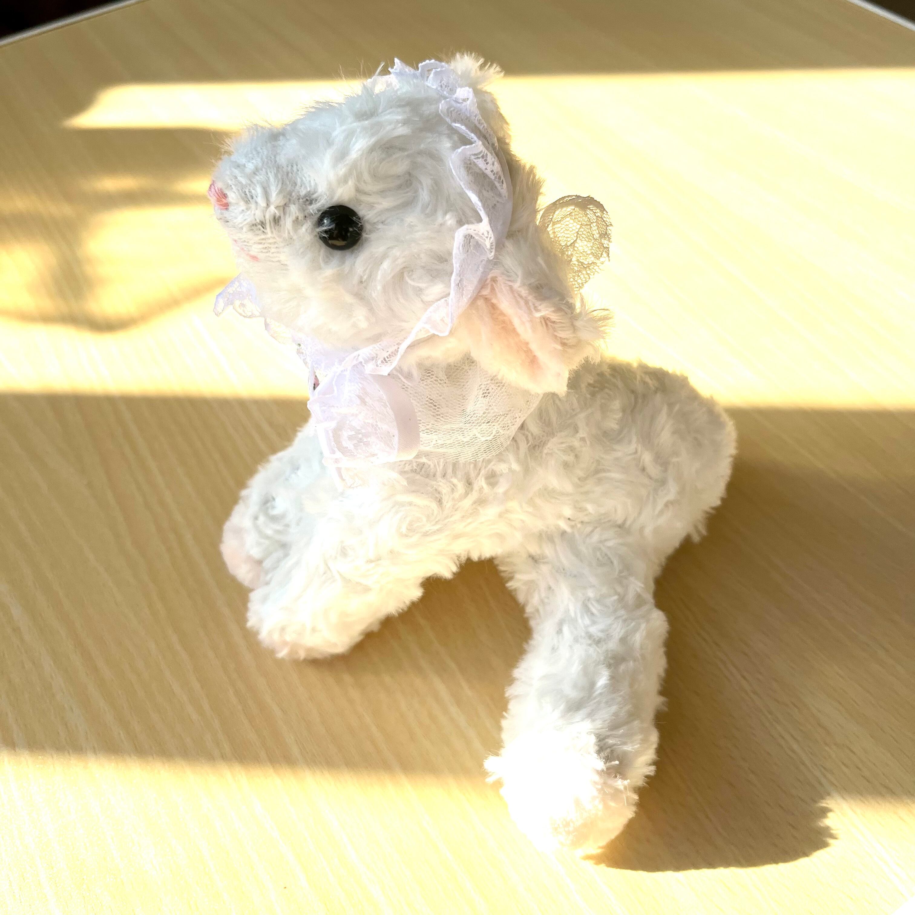 こひつじちゃん（おすわり） | ミコシバぬいぐるみ製作所