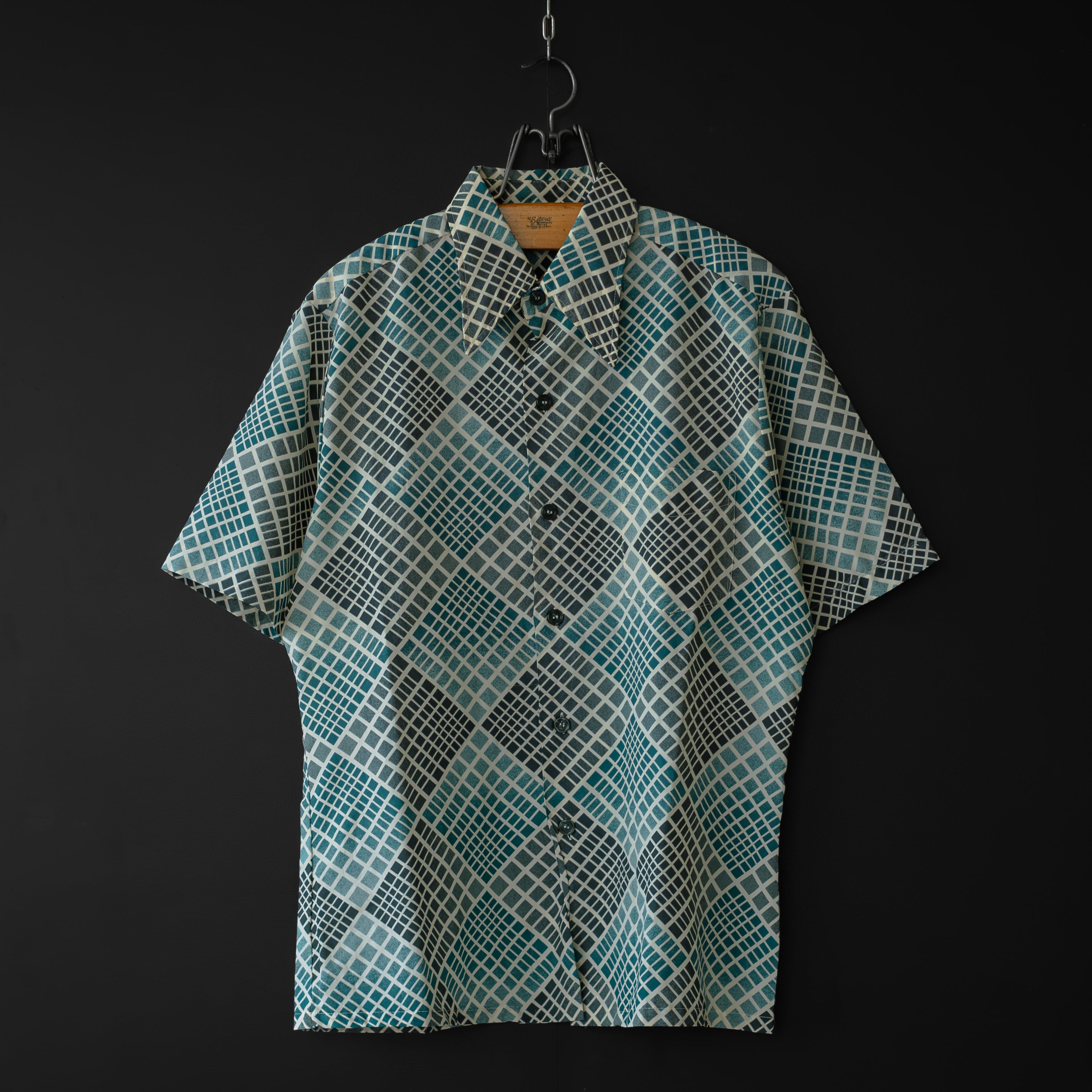 used- 【JC Penny】 70s s/s check shirt | dros dro