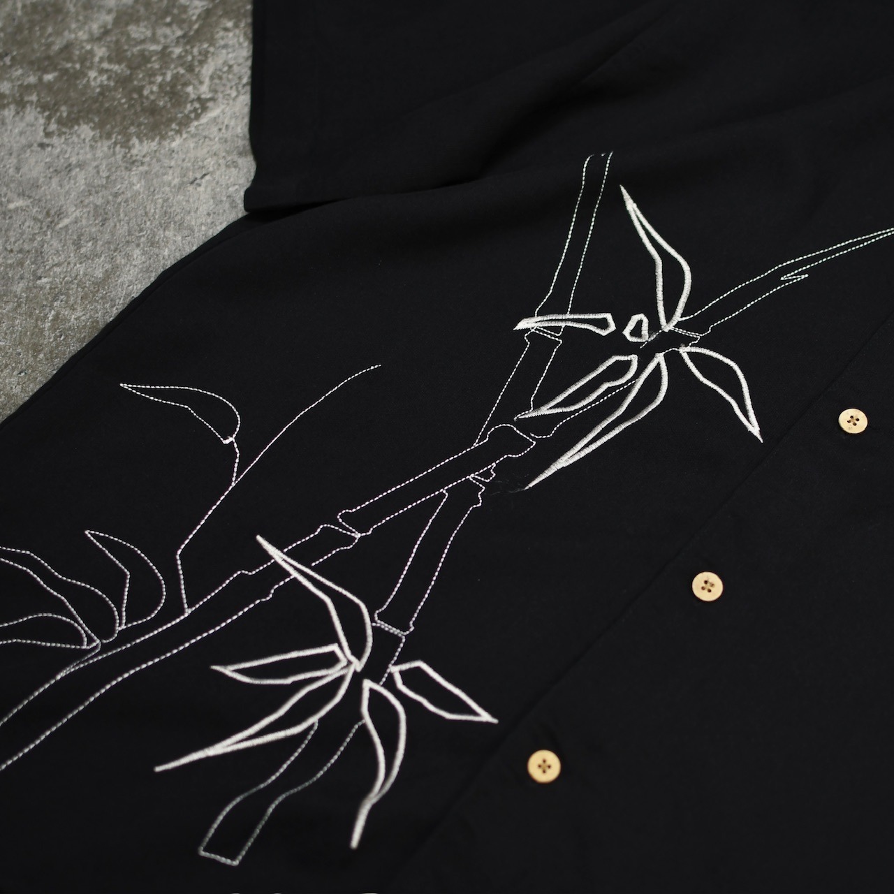CUBAVERA bamboo embroidery rayon shirt