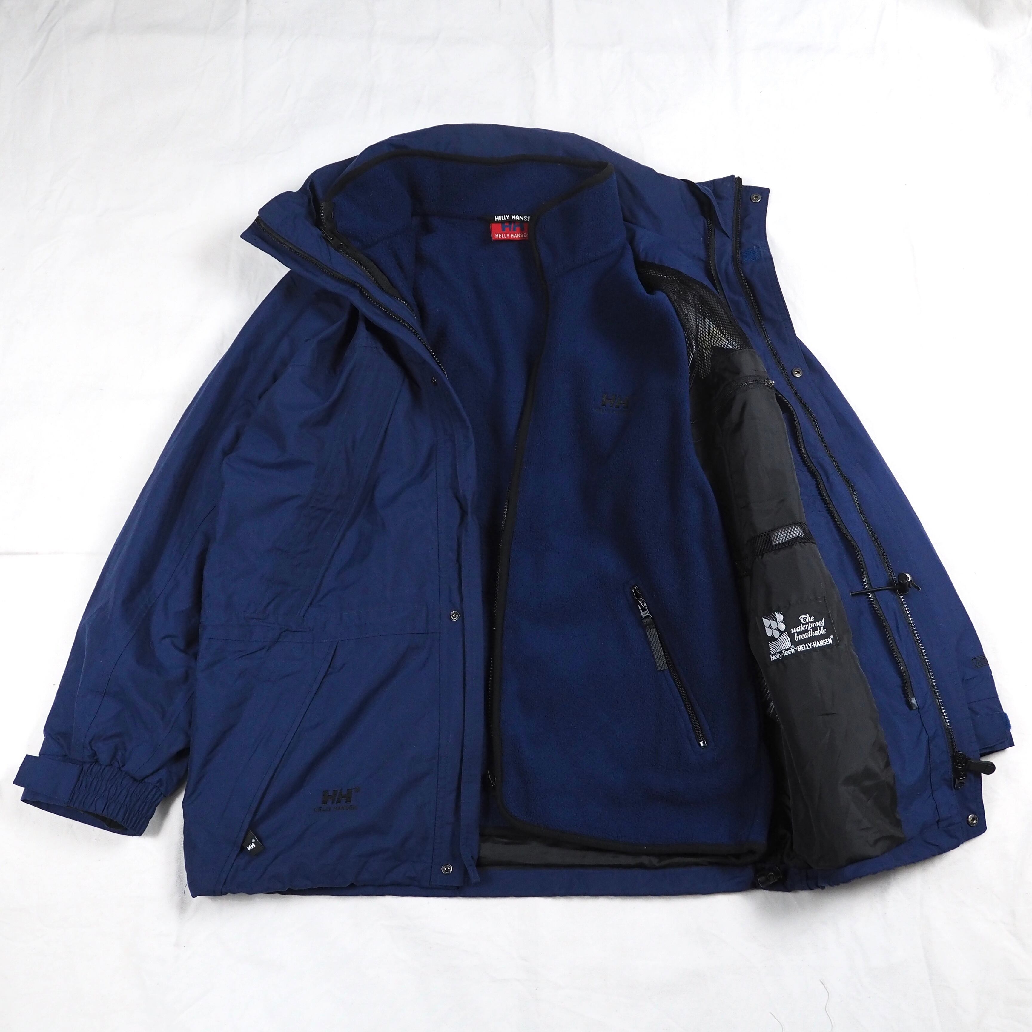 Helly Hansen helly tech "nylon+fleece" 3in1 jacket S