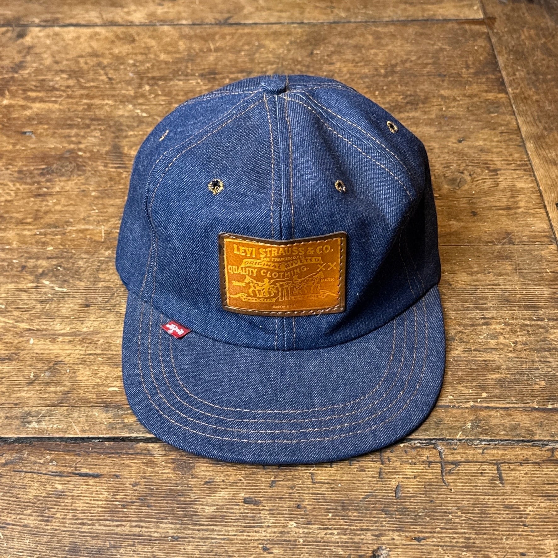 Levi's 帽子 デニム キャップ リーバイス ESSENTIAL キャップ ブラック