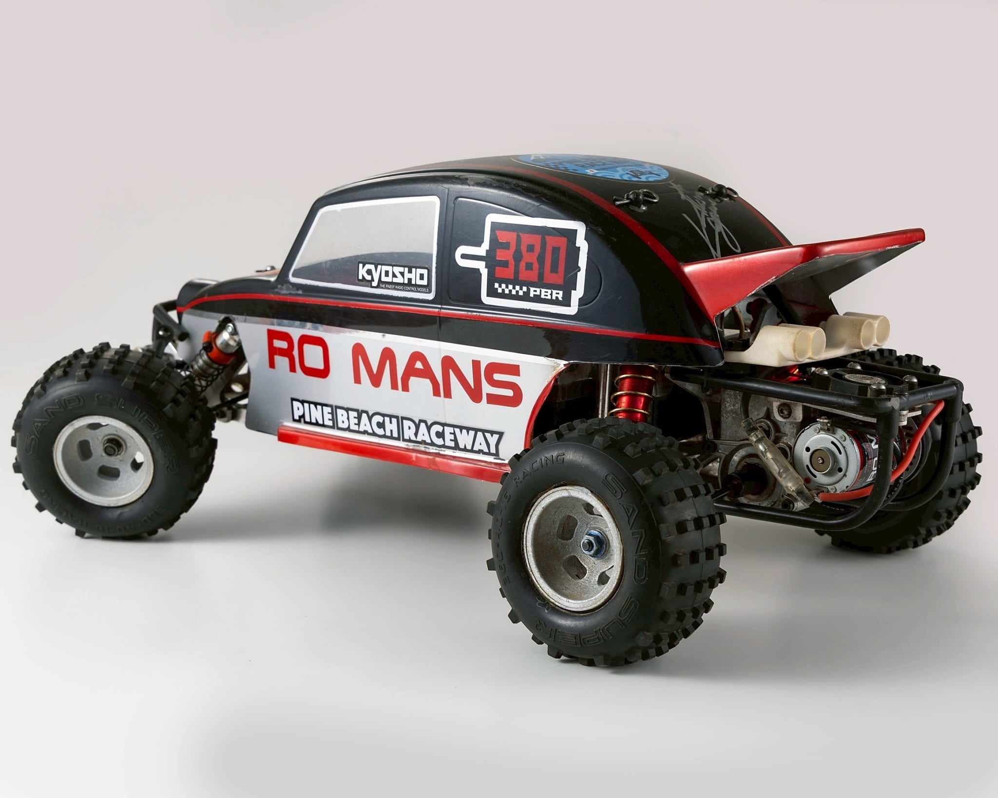 リアホイール 京商ビートル、オプティマ用 ヘックスホイール PBRW-3D22