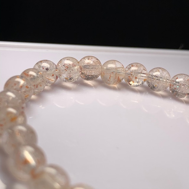 クリアタイプ✩サンストーンブレスレット