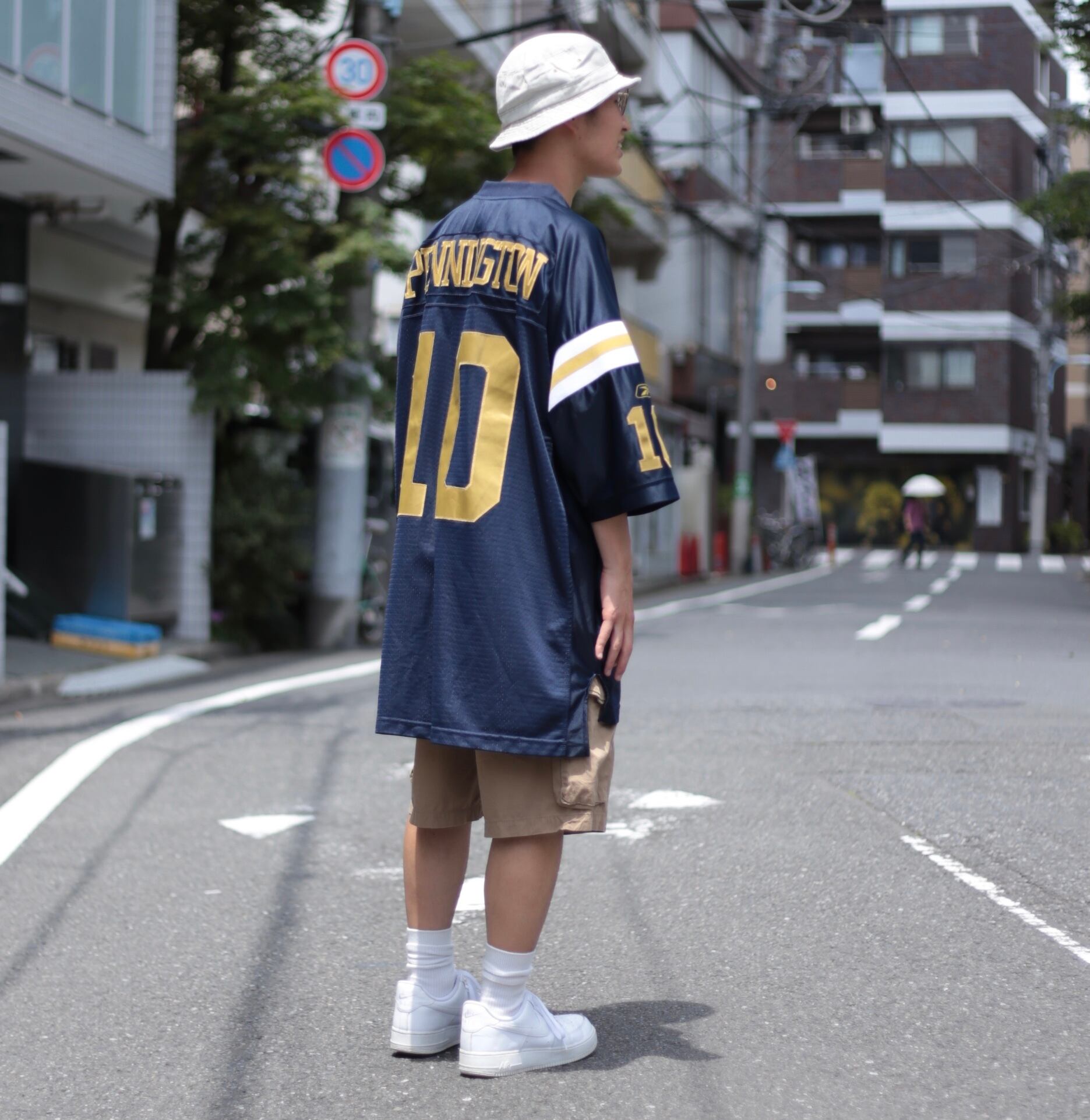 ビンテージ NFL NY JETS ゲームシャツ ベースボールキャップ セット