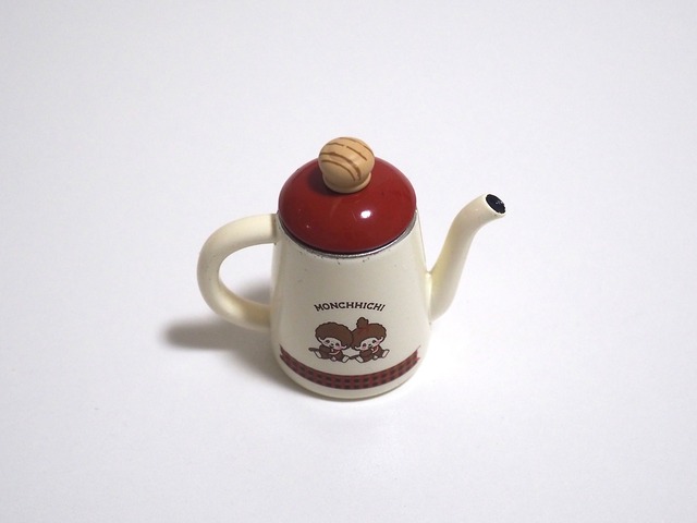 富士ホーロー　モンチッチミニコレクション④コーヒーポット