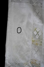 vintage lace pants blue chamomile