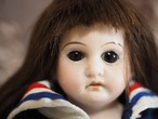 Armand Marseille　セーラーワンピースと帽子（生地劣化あり） 画像5