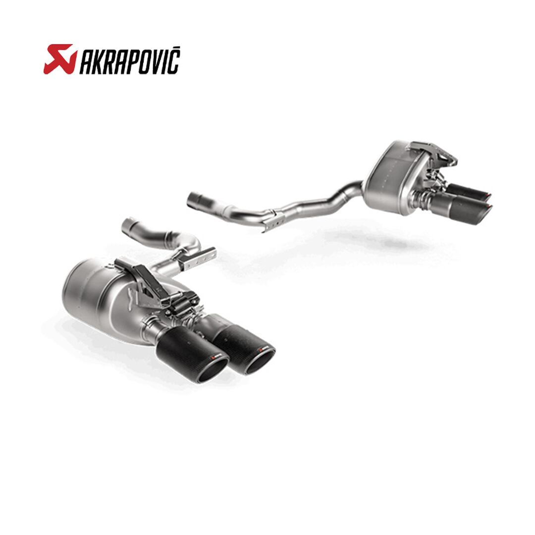 AKRAPOVIC PORSCHE / ポルシェ PANAMERA 4 E-HYBRID / SPORT TURISMO (971) Slip-On Line (Titanium)