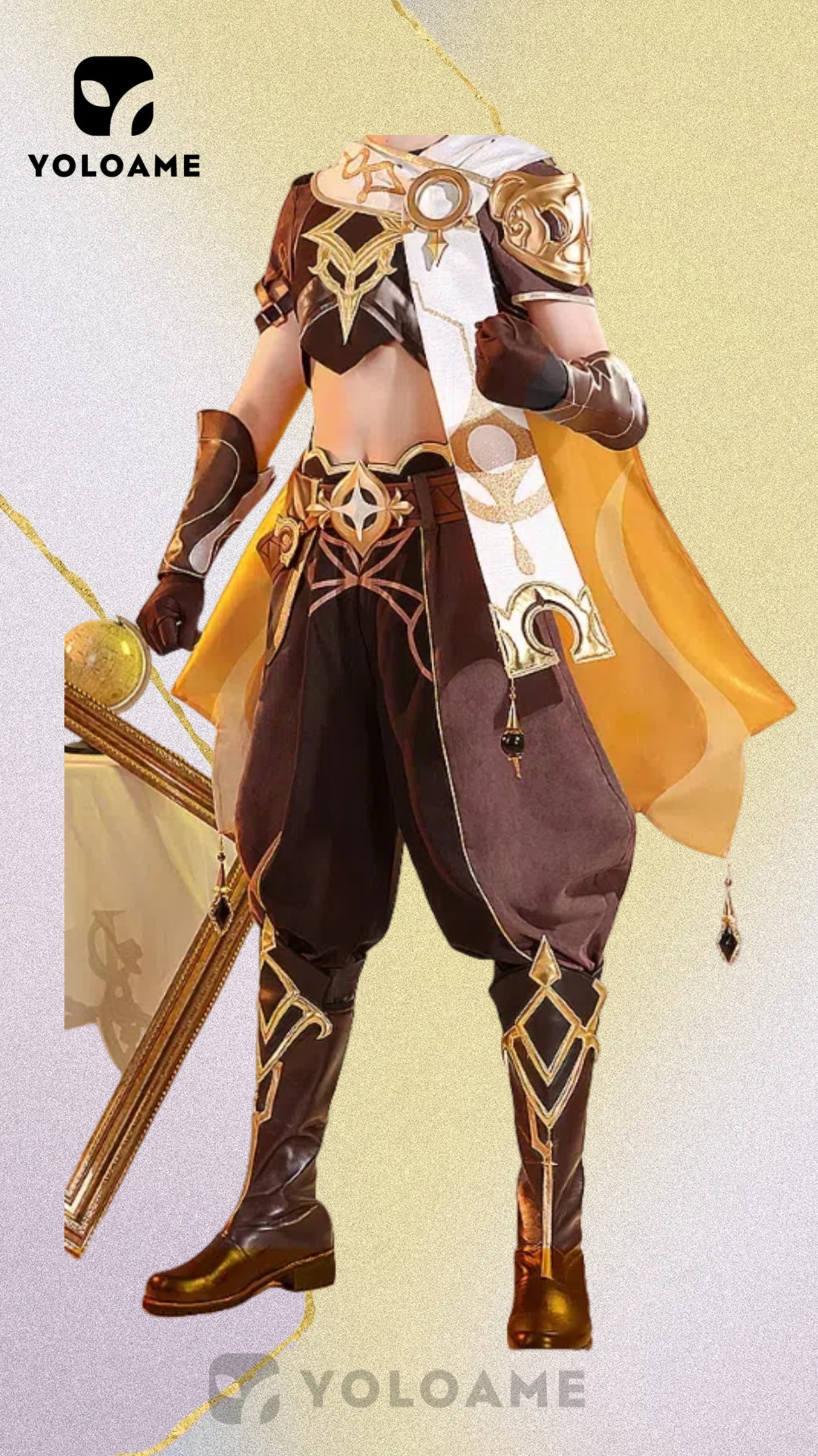 三分妄想 原神 空 そら 旅人コスプレ衣装