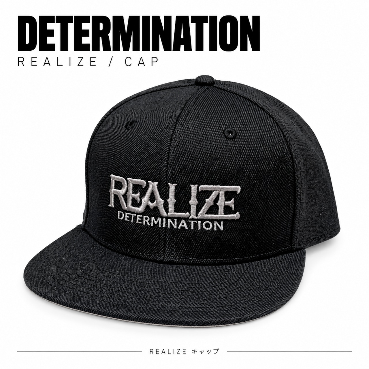 REALIZE CAP BLACK×GRAY