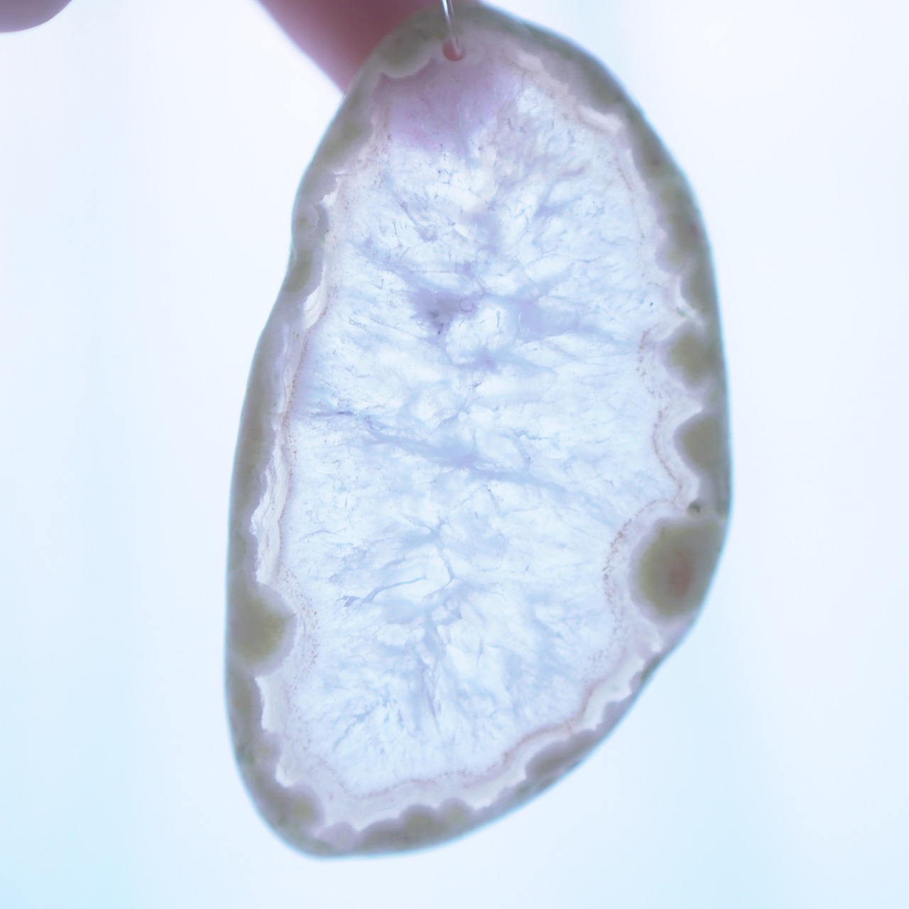 Winter Forest 03 - アゲートヒーリングチャイム / Agate Sun Catcher Wind Chime 325