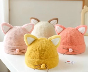 ねこねこニット帽