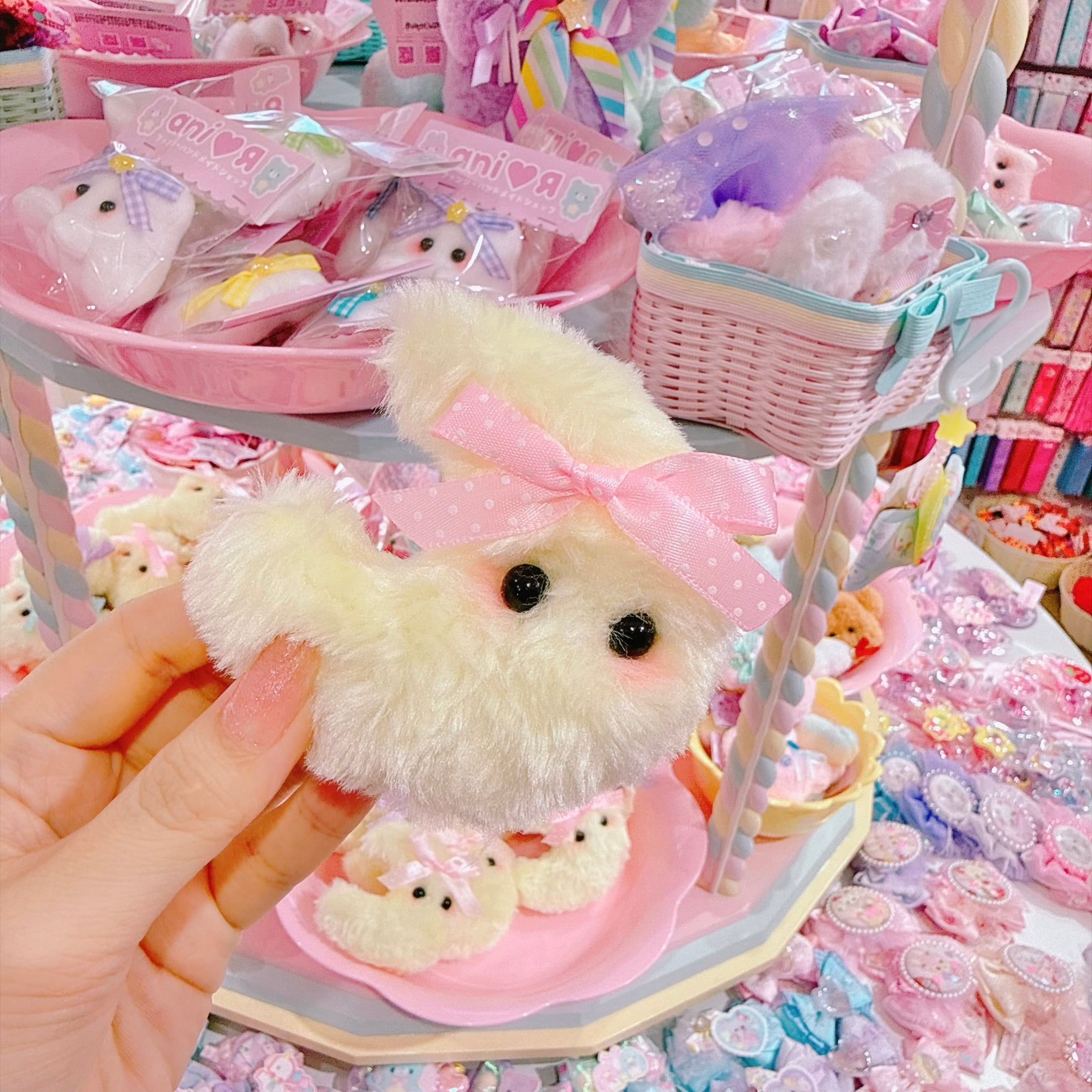 【あにあーる】ふわふわおつきさま2wayピン（PK）