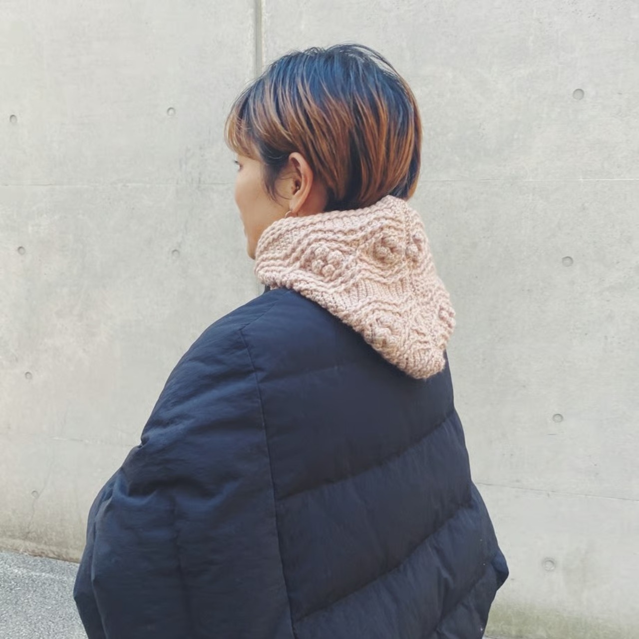 [Pattern] ポコポコケーブルのバラクラバ