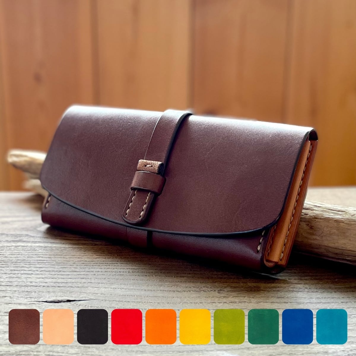 ロングウォレット 刻印サービス付［全10色］Long Wallet［10 colors