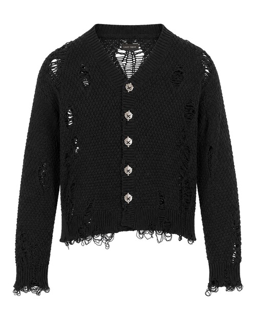LAST NEST / damaged cardigan