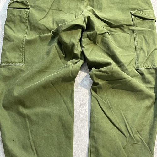 60s- スウェーデン軍 実物 M-59 フィールドパンツ C52 w32 詳細写真14