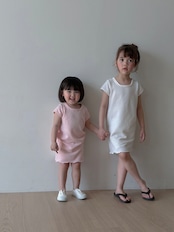 【取寄/韓国直送】Plain. 26/SM ポップコーンワンピース|夏服|韓国子供服