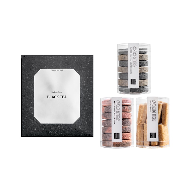 【Gift Set】EN TEA Black Tea & Vegun Cookie×３