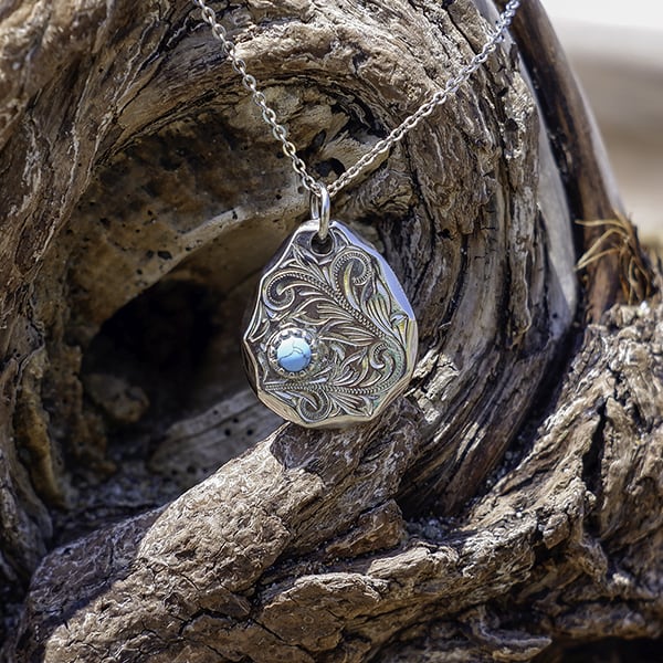 necklace 新作 ハワイアンジュエリー ターコイズネックレス 石 ユニ