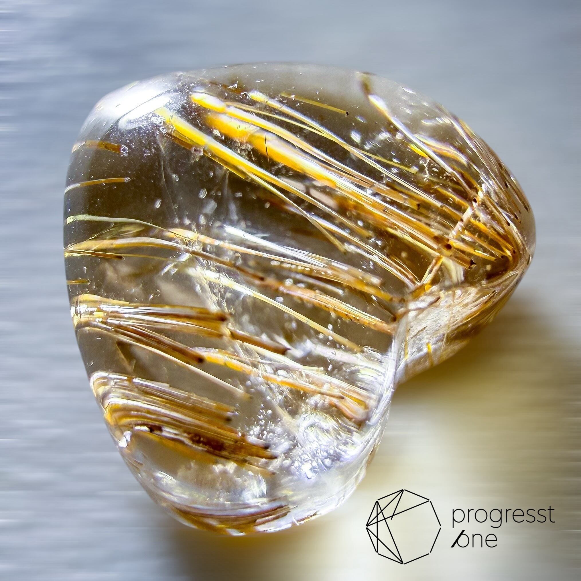 ルチルクォーツ ルチルインクォーツ3.73ct | progresstone