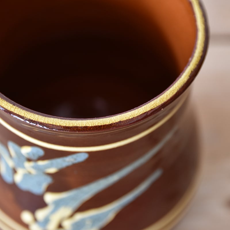 Slipware Flower Vase / スリップウェア フラワーベース / 2101-SLW