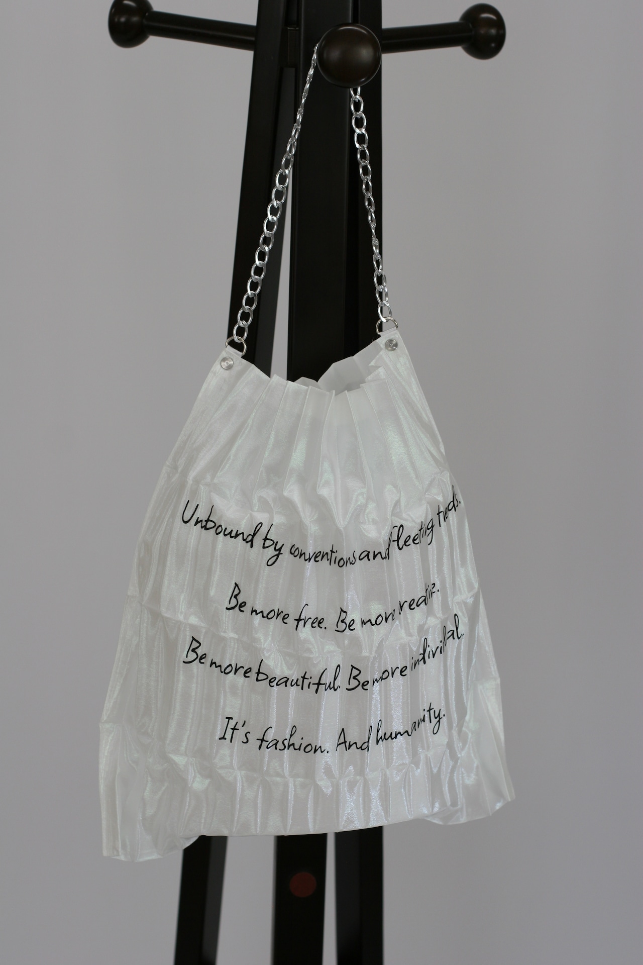 【CHIDORI】Morpho Organ Pleated Bag(CH2603-Z001)