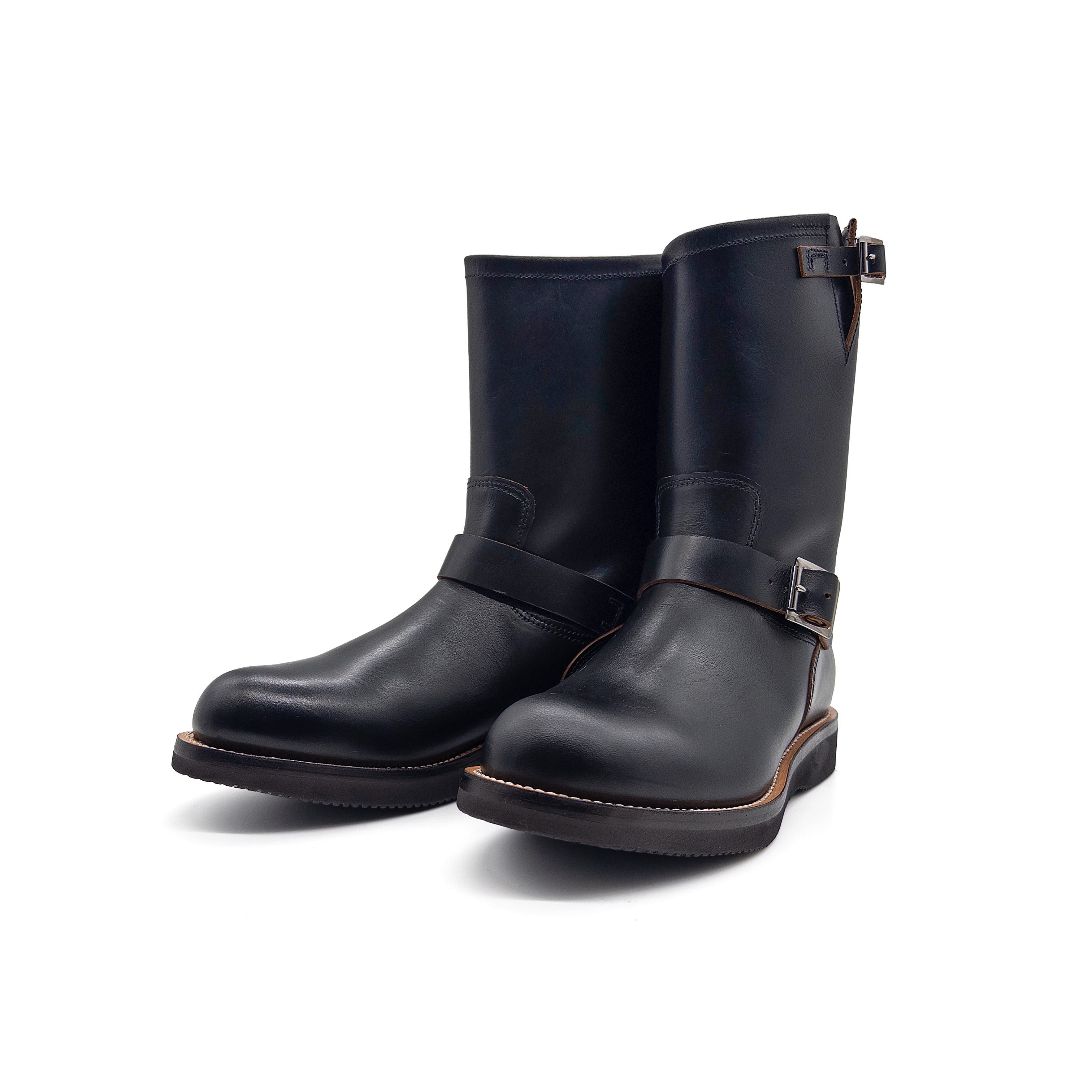 TS-007 / ENGINEER BOOTS / BLACK/BLACK | 瀧口商店