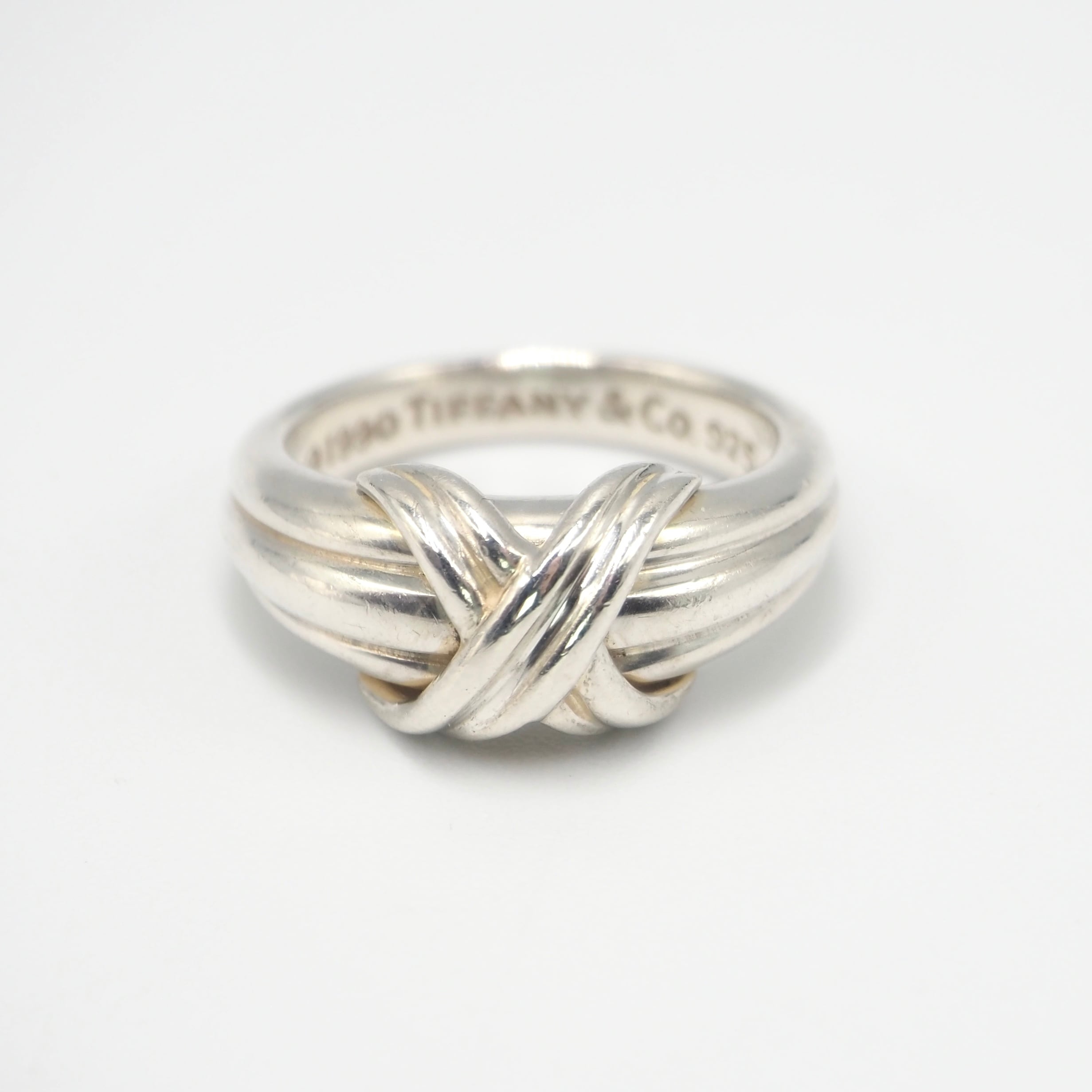 2/23掲載 約12号 Tiffany&Co. シグネチャー リング シルバー925 ティファニー