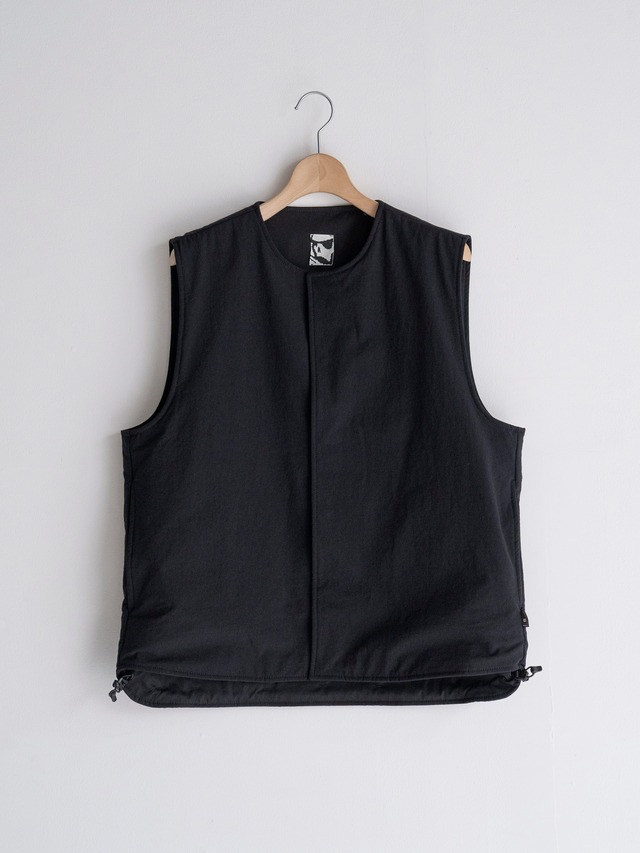 GR10K　IBQ THIN PADDED VEST　BLACK　SS24GR3B1SCBL