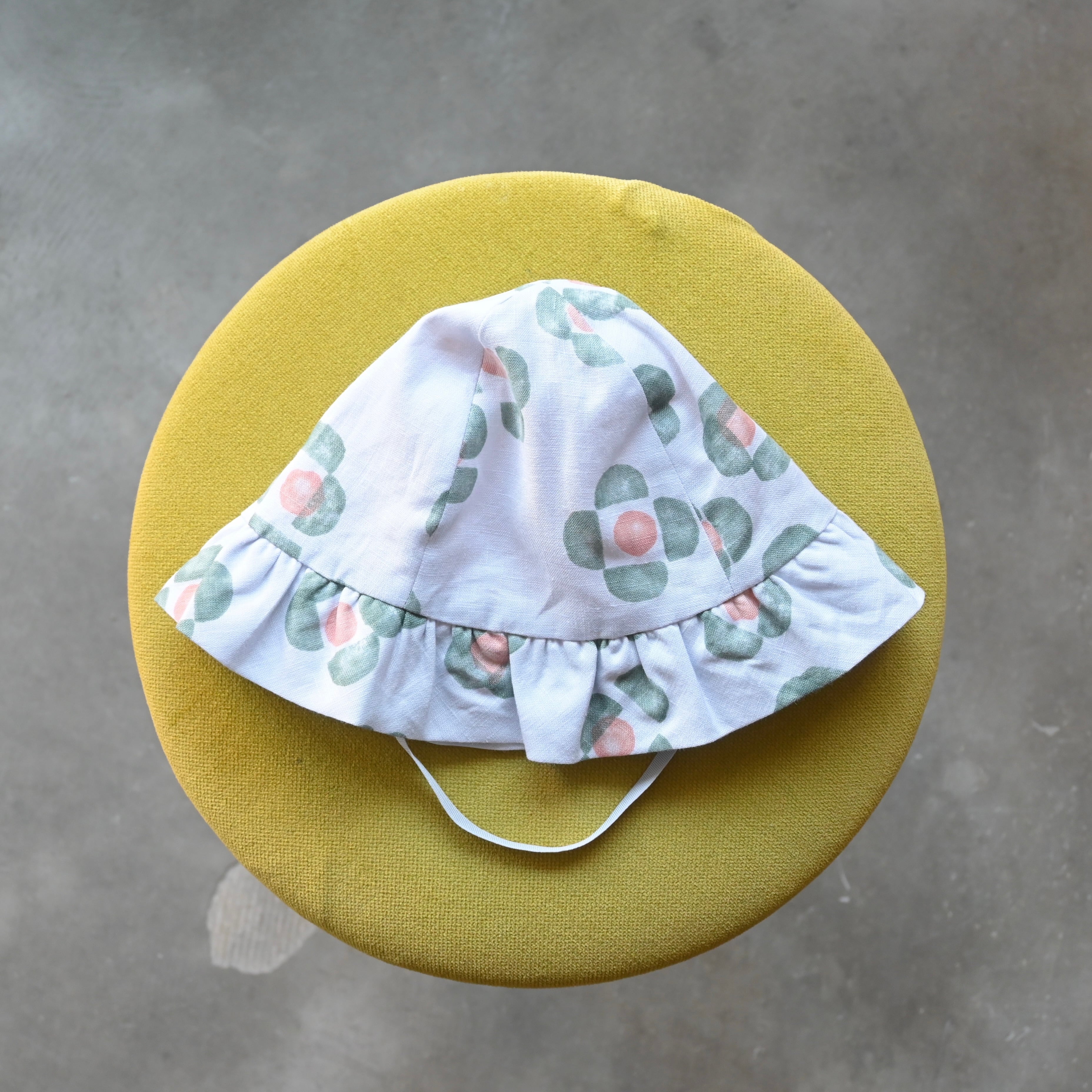 《mina perhonen 2023SS》flower mist ハット / gray