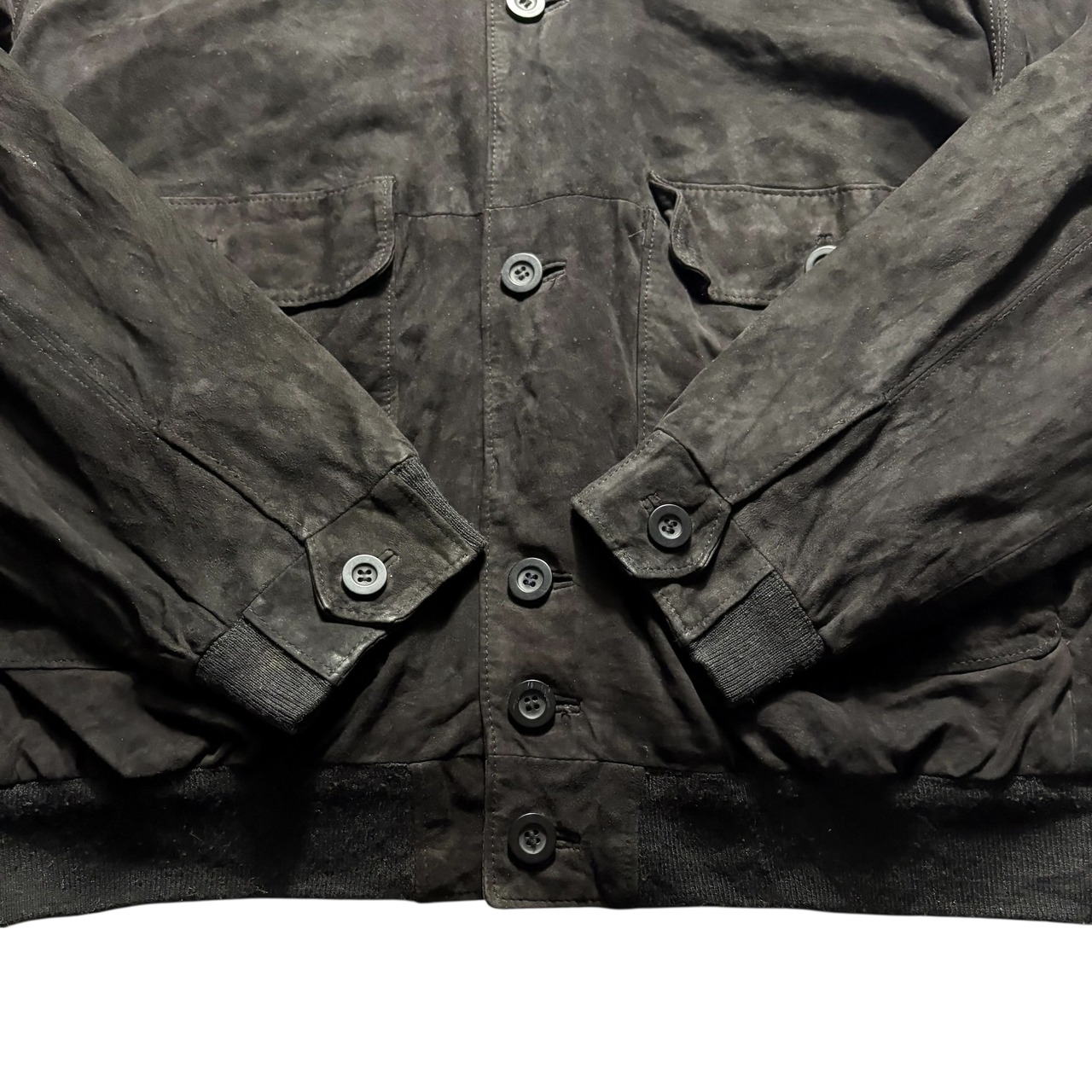 old khaki-black nubuck valstar jacket