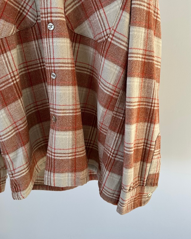 -Pendleton- Vintage 70s M Board Shirt made in USA