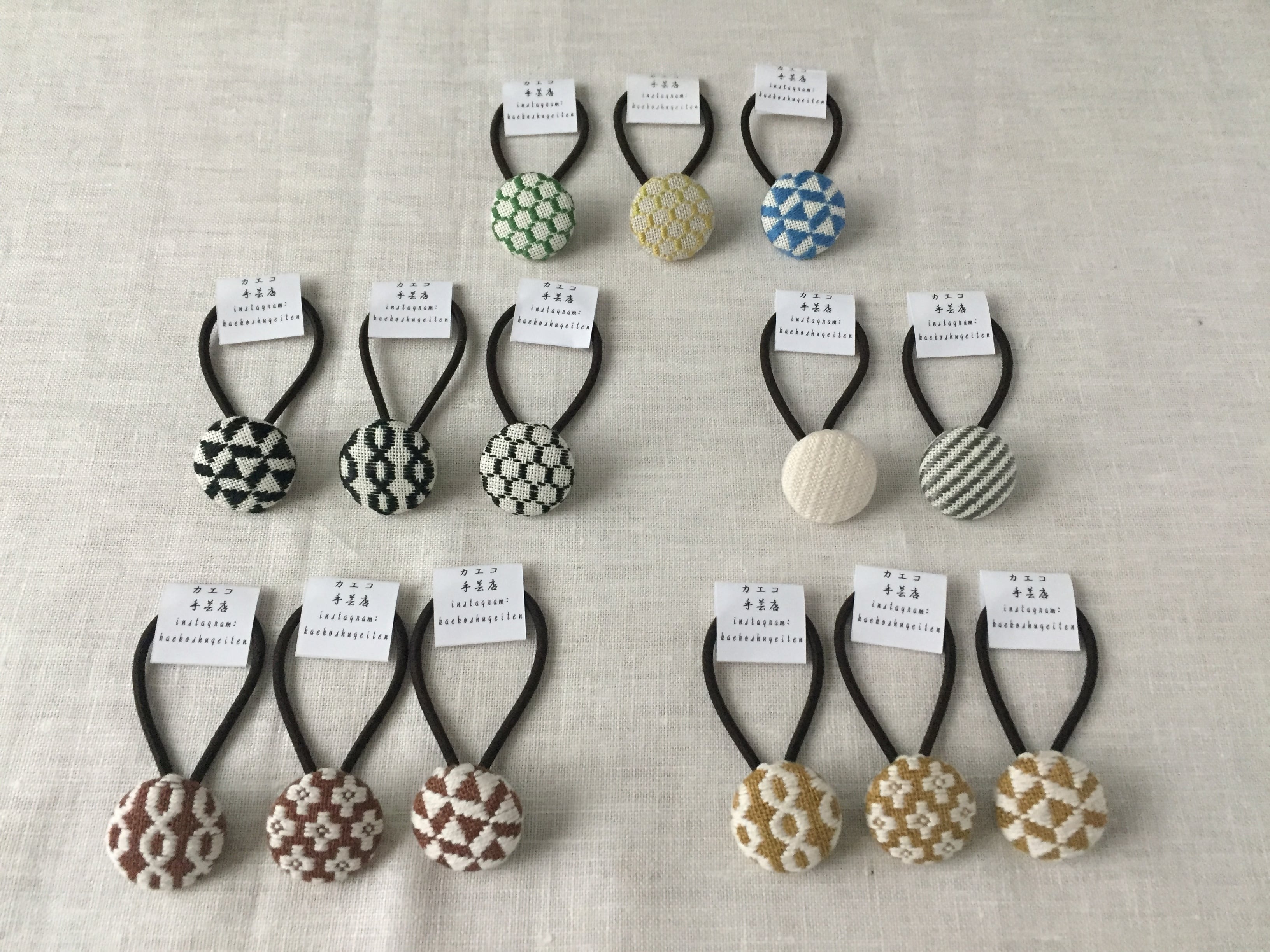 展示のみ】ヘアゴム（小） | カエコ手芸店