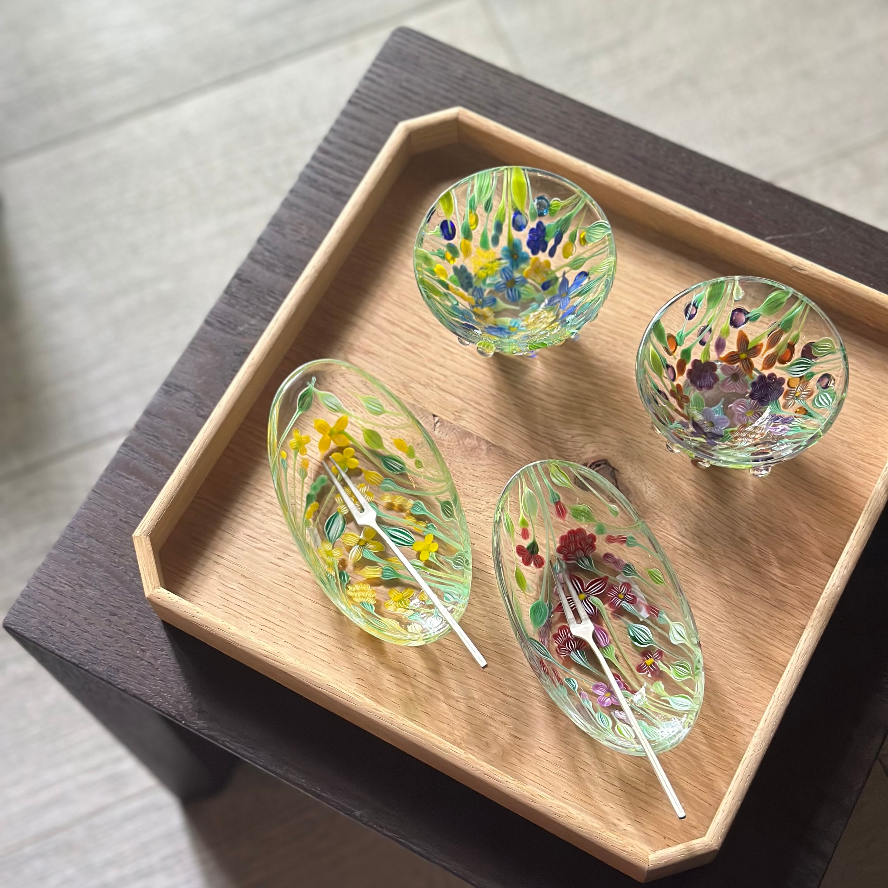 松下高文 菓子器 (ささ舟) | gallery 一白