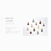 【MARKET】SINGLE STONE NECKLACE 0067