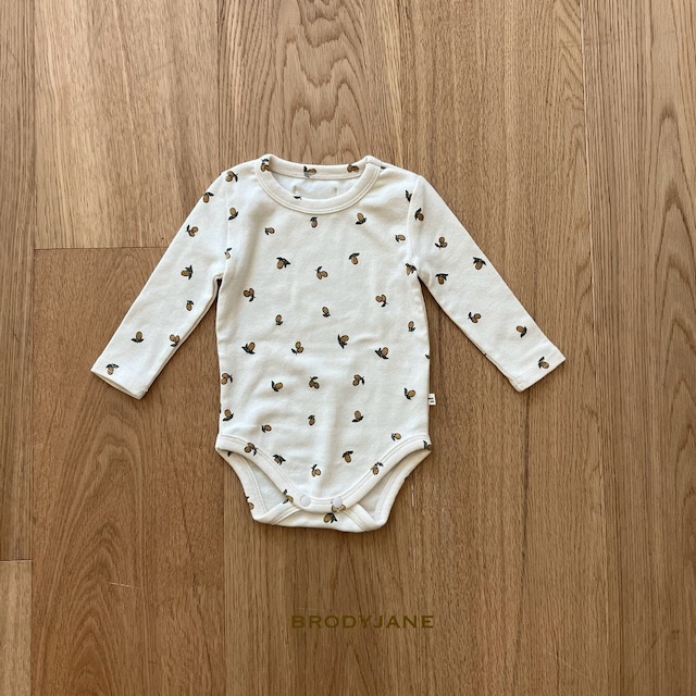 【取寄】brodyjane|olive bodysuit|オリーブボディスーツ|S-M|baby|26 autumn