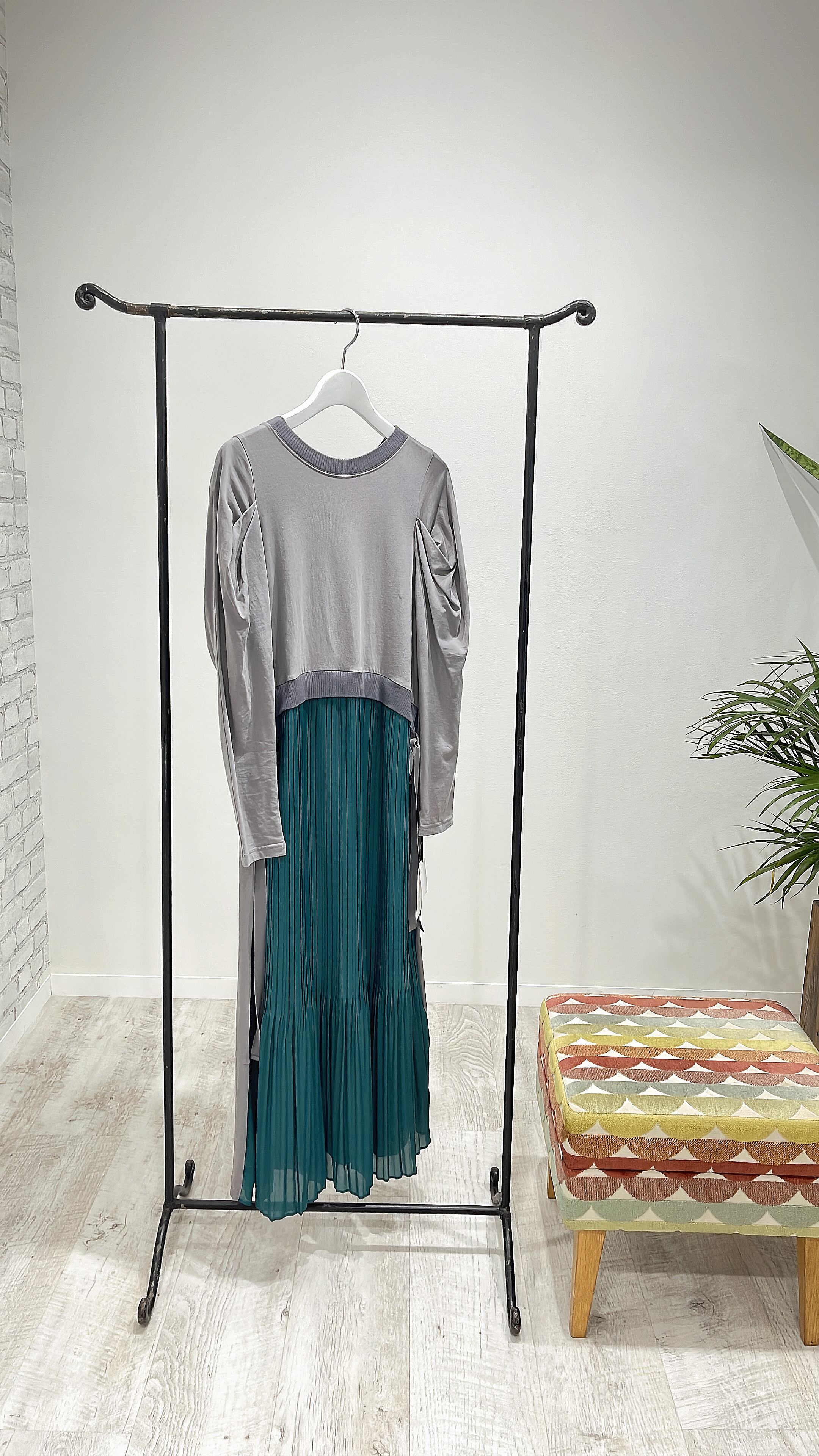 ツートンワンピース21000円＋tax