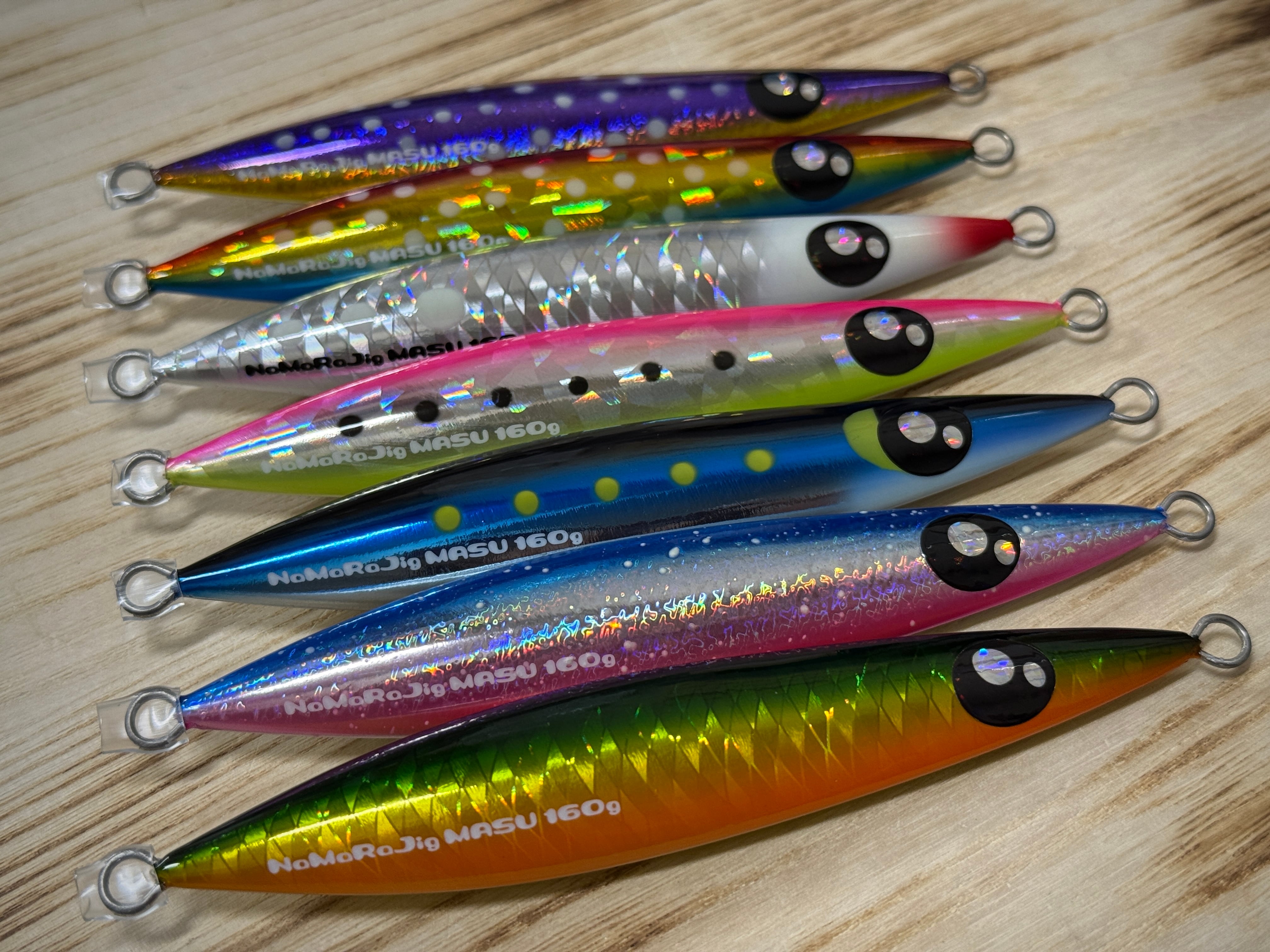 EzoHachi NaMaRa Jig 鱒 ナマラジグ MASU 160g | Fishing Tackle BLUE
