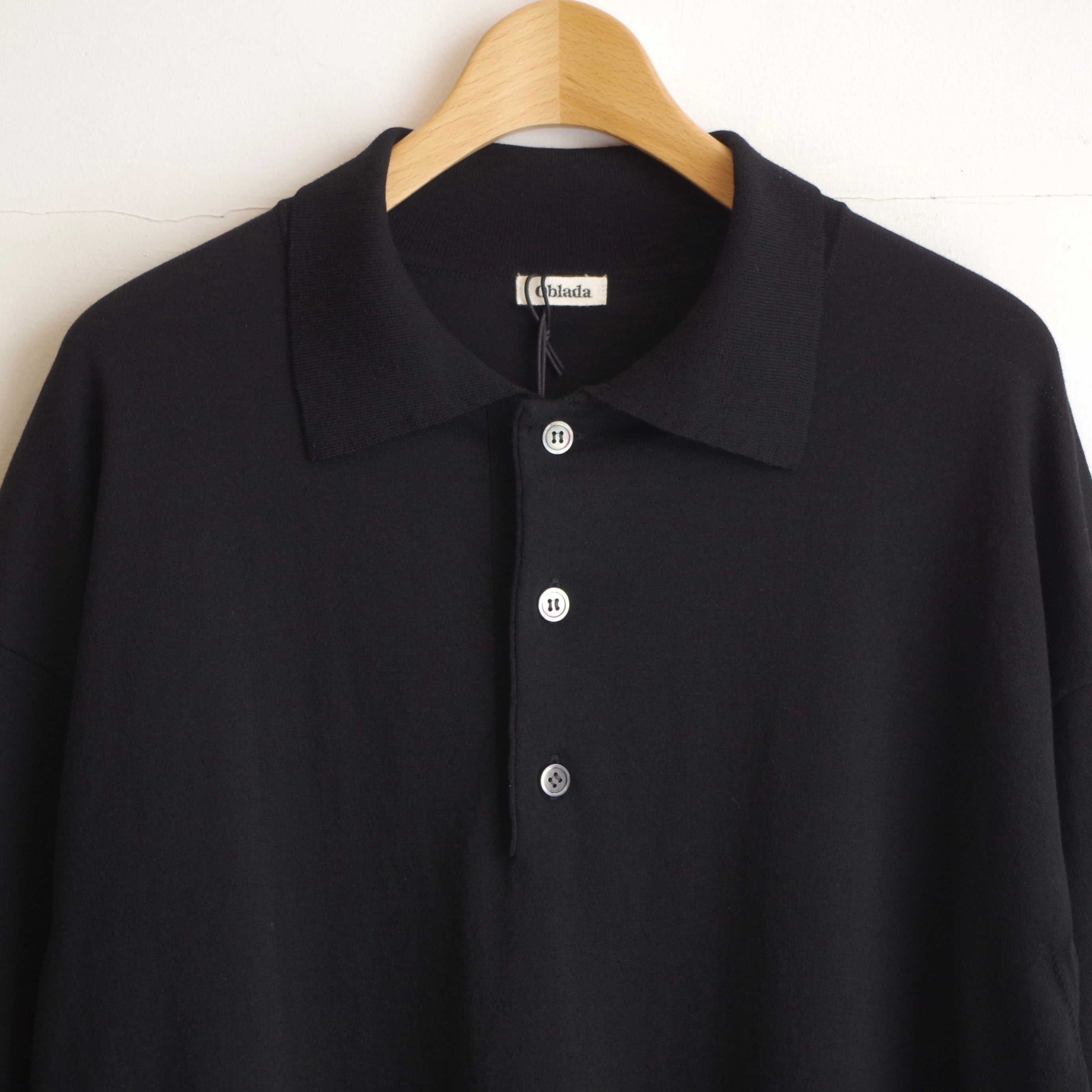 Oblada SUMMER HENRY POLO KNIT | 1F Store